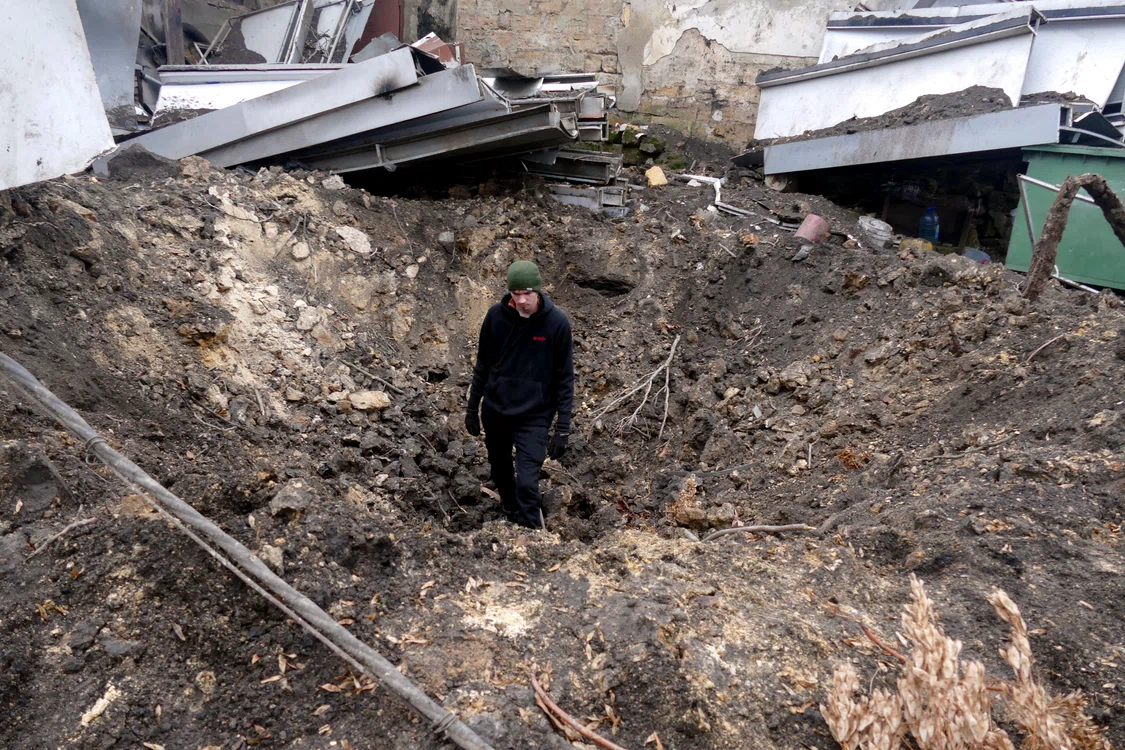 42 de drone rusești, lansate deasupra regiunii Odessa FOTO EPA-EFE