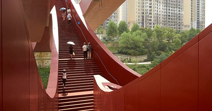 podul ondulat china foto designboom.com/next arhitects/juien lanoo