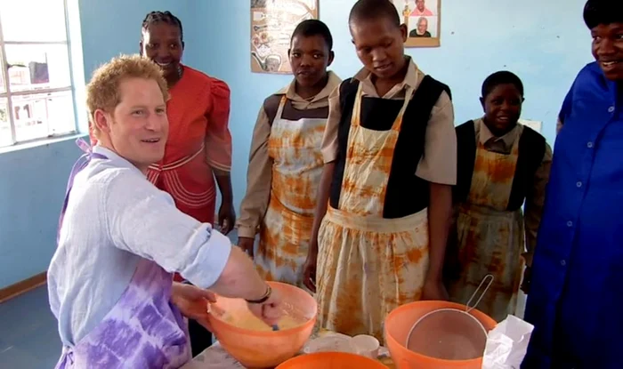 Prince Harry is king of the kitchen jpeg