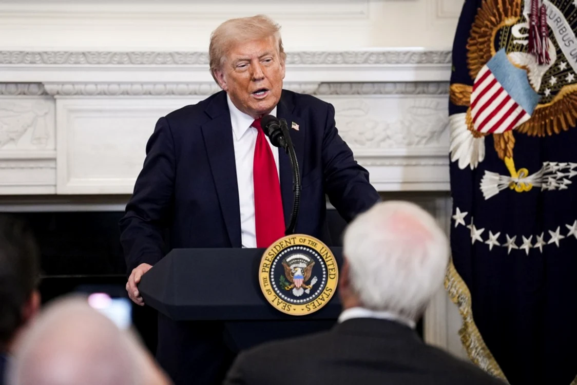 Donald Trump la un eveniment la Casa Albă FOTO EPA-EFE