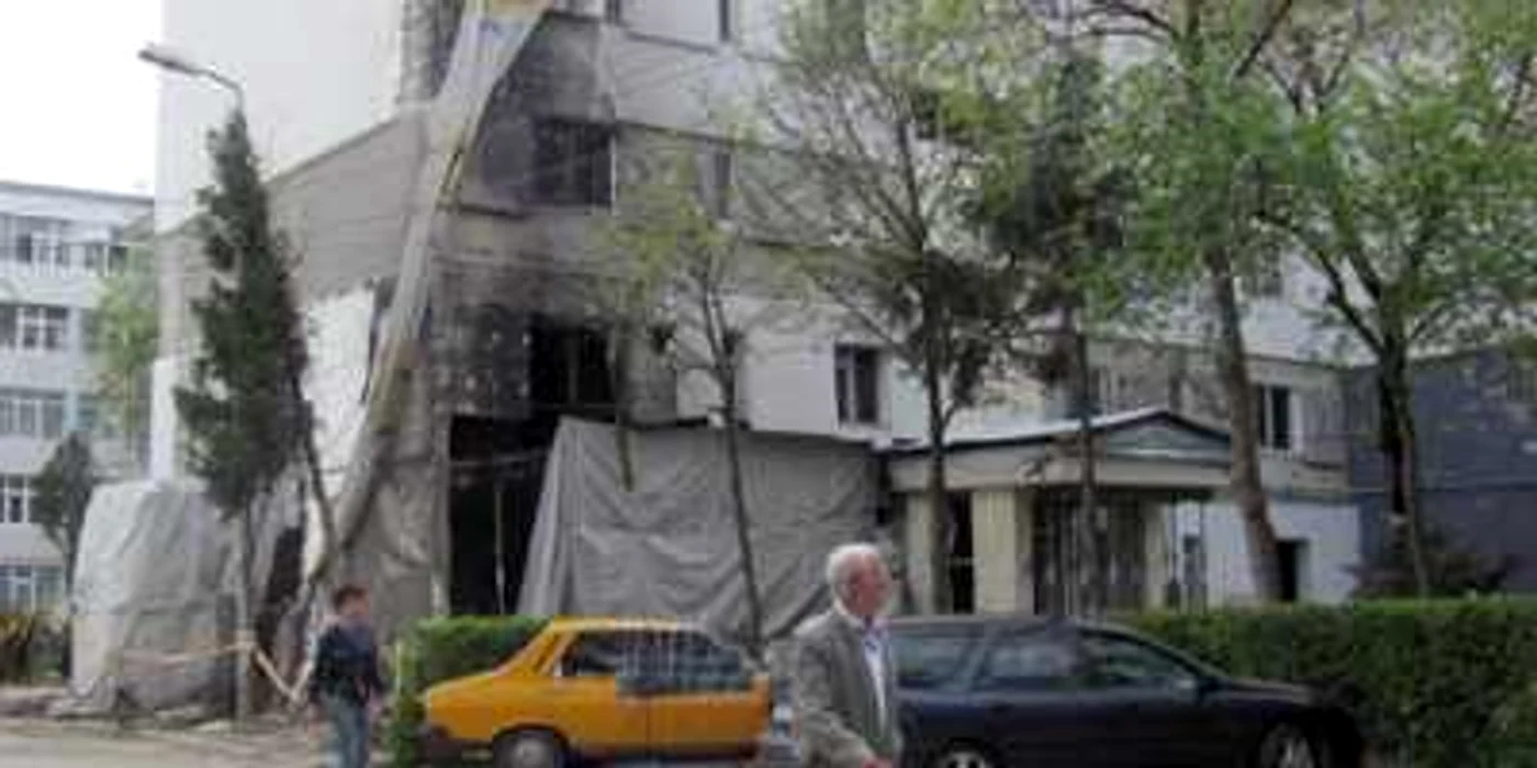 Blocul de pe strada Martir Horea la un an după explozie 