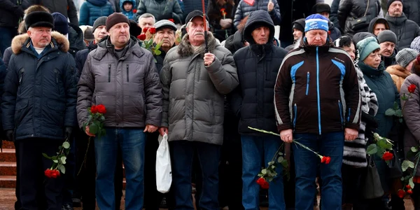comemorare soldati morti la samara in rusia foto afp jpg