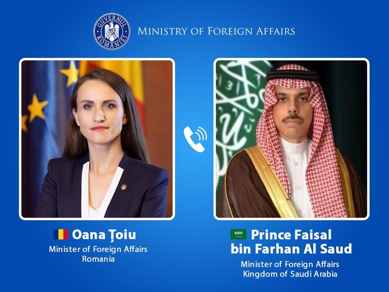 Oana Țoiu, discuții cu omologii din Arabia Saudită, Qatar și Oman, pe fondul tensiunilor din Orientul Mijlociu. Ce se întâmplă cu românii din zonele de conflict