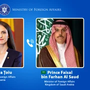 oana toiu si Prinţul Faisal bin Farhan Al Saud FOTO X MAE jpg