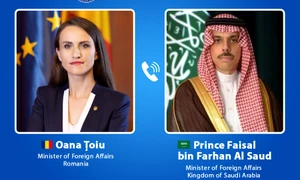 oana toiu si Prinţul Faisal bin Farhan Al Saud FOTO X MAE jpg
