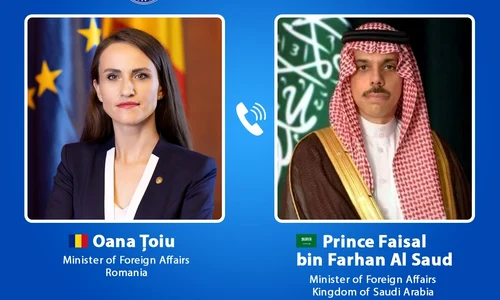 oana toiu si Prinţul Faisal bin Farhan Al Saud FOTO X MAE jpg