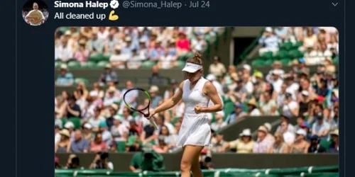 Simona Halep cont spart 