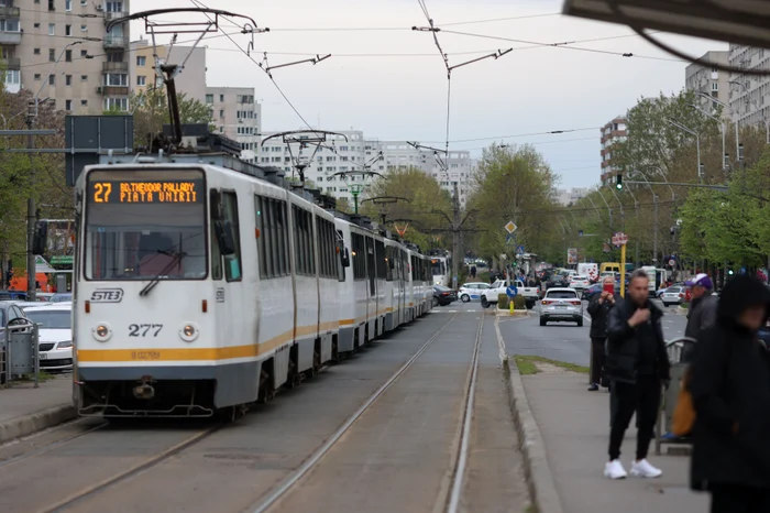 Tramvaie în București. Inquam Photos / George Călin