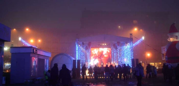 Târgul de Crăciun va fi deschis în zona pasajului pietonal. FOTO Adevărul Ploieşti