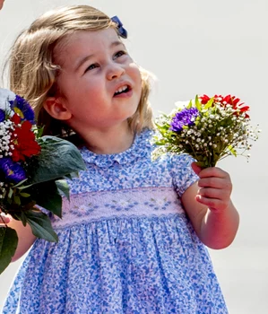 Sleepy Prince George and Princess Charlotte Arrive in Berlin jpeg