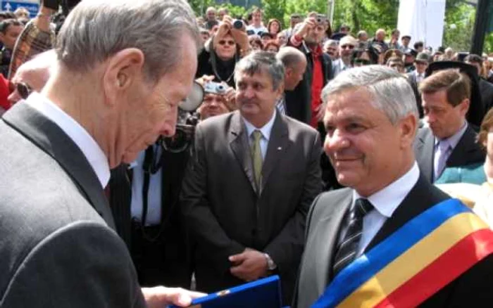 Regele Mihai la Călăraşi în 2011 FOTO Adevărul