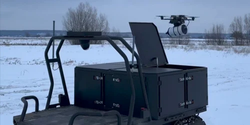 robot terestru ucrainean Ratel H/FOTO:X