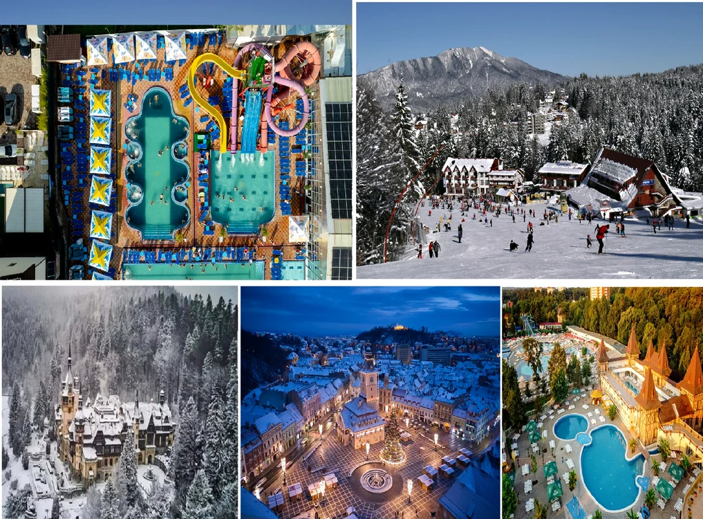 Top 5 destinații interne de iarnă potrivit Eximtur Colaj DMS