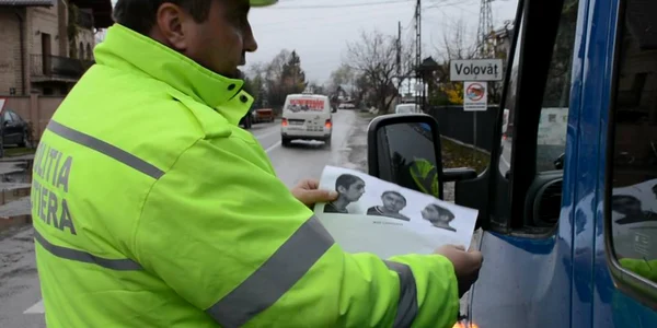 infrator fugar. FOTO IPJ Suceava