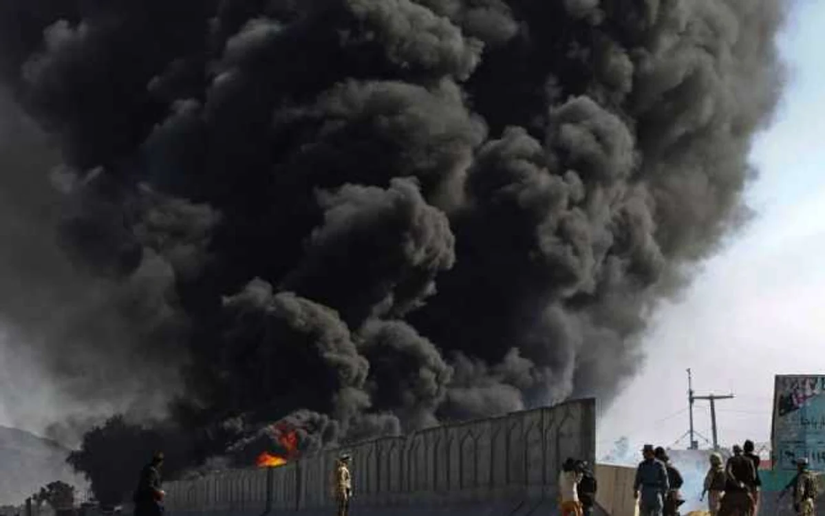 Explozie în Jalalabad FOTO AFP/Getty Images