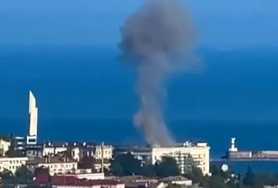 Forțele ucrainene au lovit sediul Flotei Mării Negre din Sevastopol 22 septembrie 2023 FOTO Profimedia (3) jpg