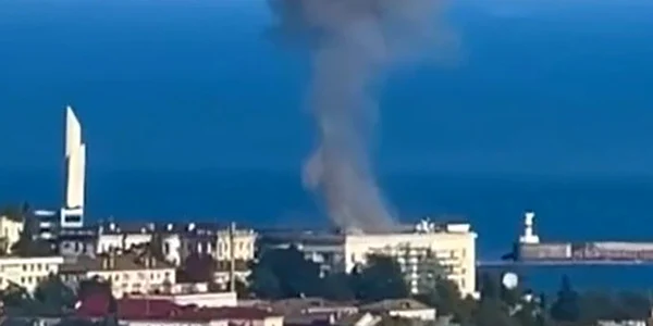 Forțele ucrainene au lovit sediul Flotei Mării Negre din Sevastopol 22 septembrie 2023 FOTO Profimedia (3) jpg