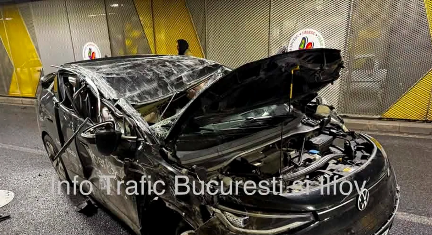 Accident în Pasajul Unirii
