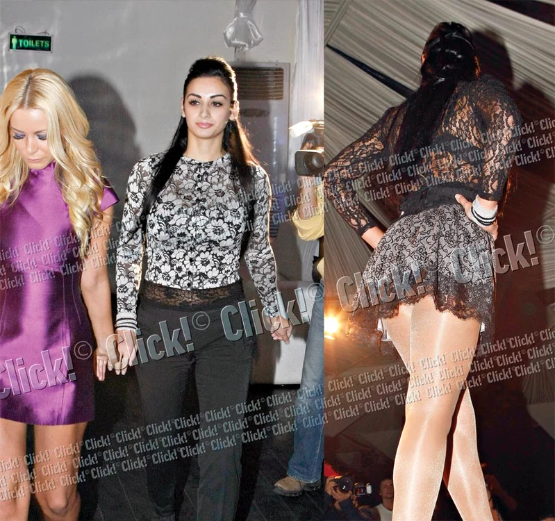 Silvana a ajuns în  club la ora 00.30