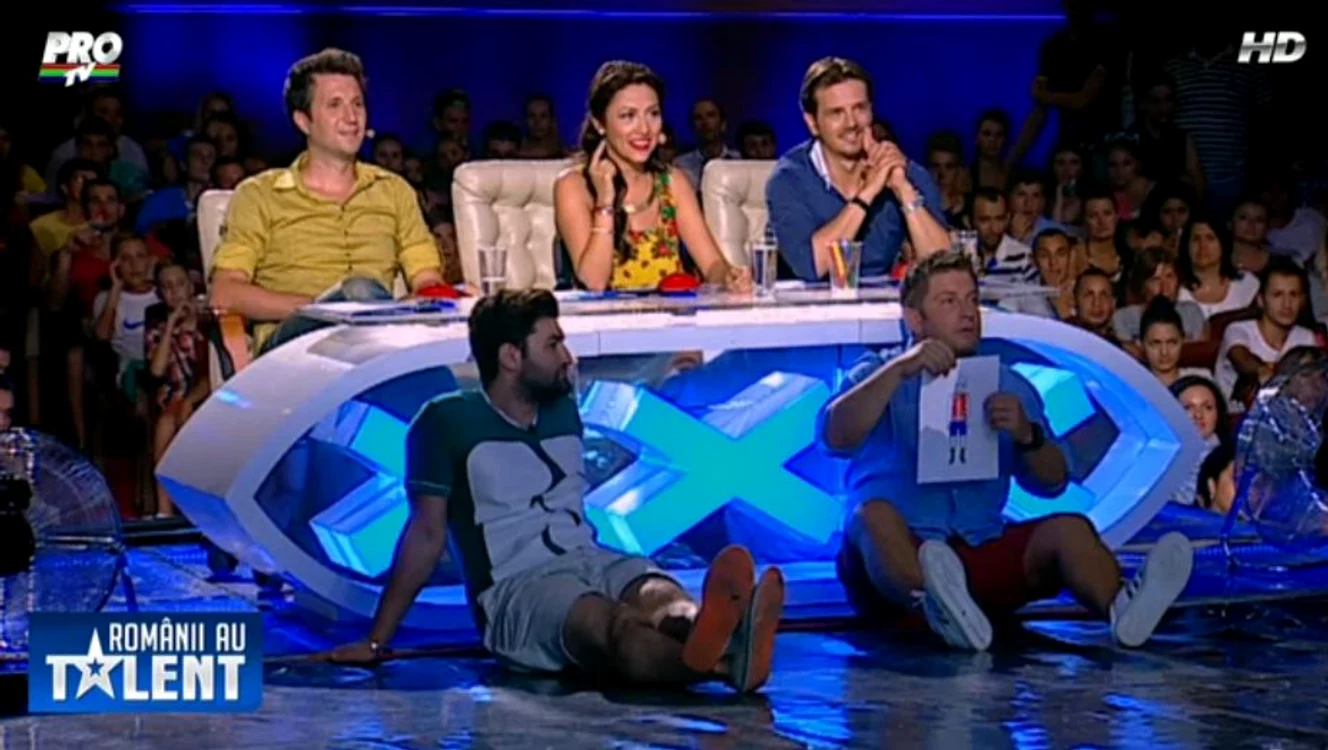 Cătălin Pintea a fost cu adevărat magic la «Românii au talent» (captură Pro TV)