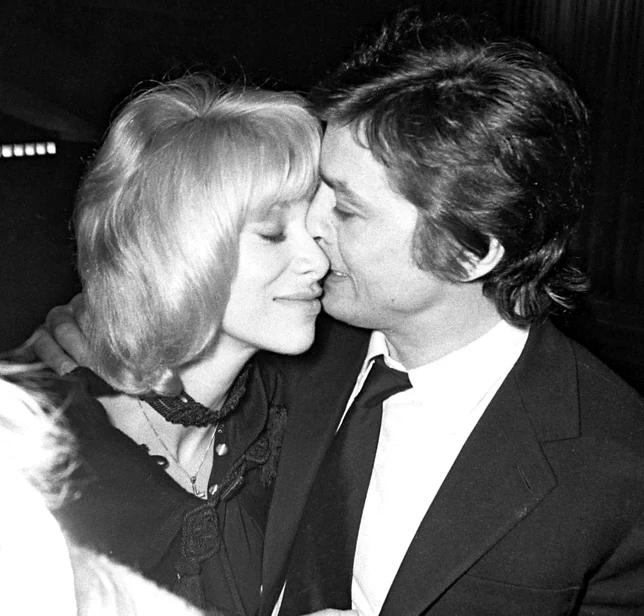 Mireille Darc și Alain Delon, o iubire de 15 ani FOTO Getty Images