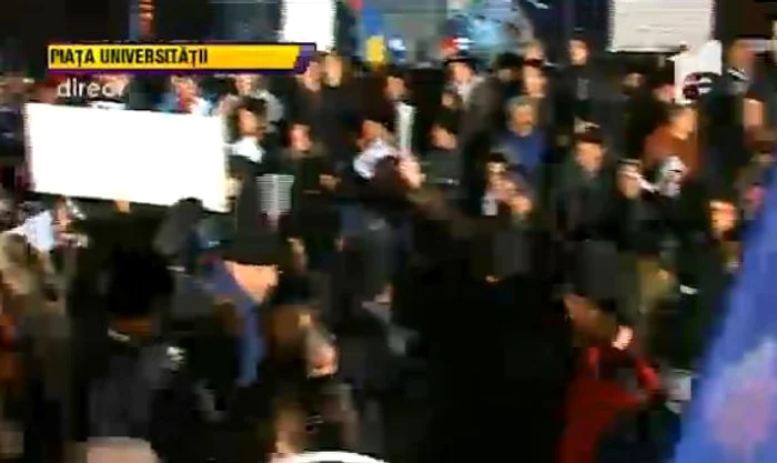 
    Plânsete şi jale în Piaţa Universităţii  