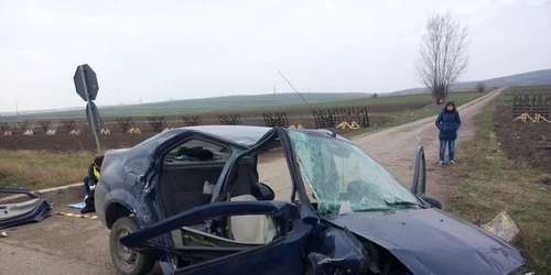 O femeie a murit într-un teribil accident produs în Suceava. FOTO Dănuţ Zuzeac