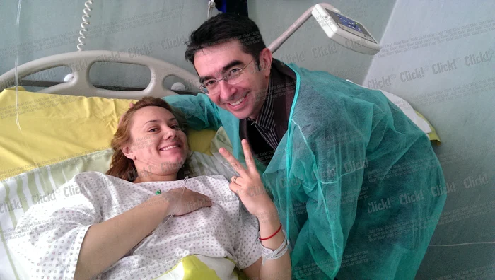 Mihai Găinuşă, naş pentru Maxim