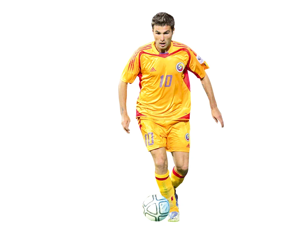 Adi Mutu, pe vremea când juca la echipa naţională