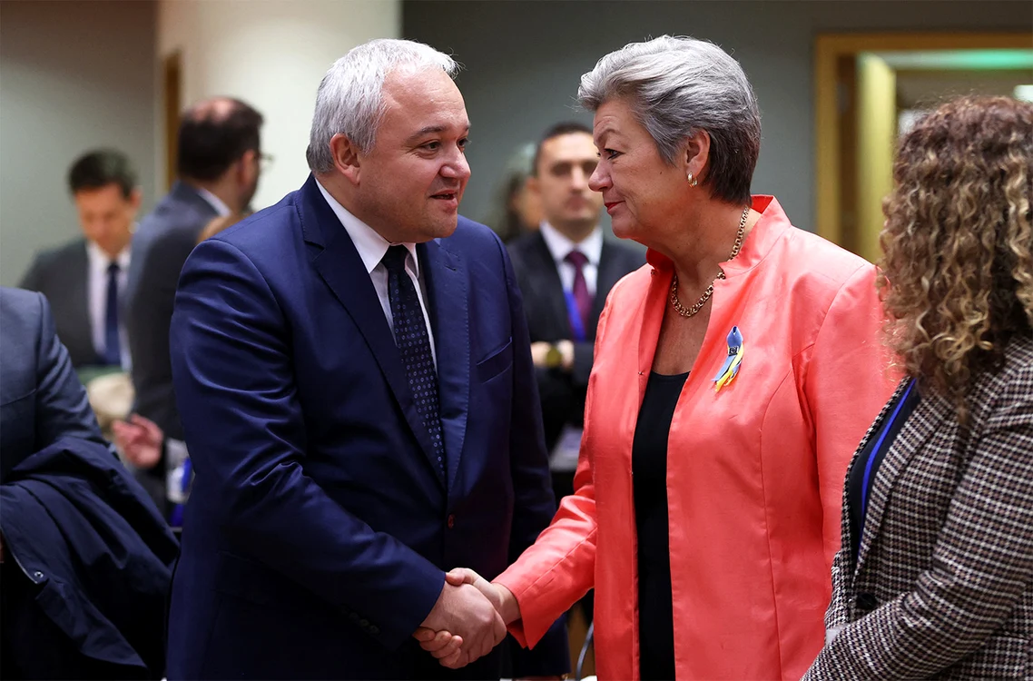 Comisarul european Ylva Johansson: „Împart dezamăgirea cu cetățenii României și Bulgariei”