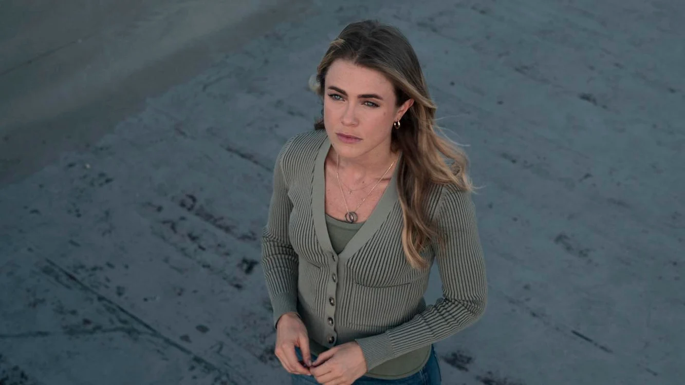 Melissa Roxburgh, interpreta polițistei Michaela Stone din serialul „Manifest“ FOTO Netflix