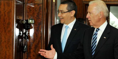 Joe Biden Victor Ponta FOTO gov.ro