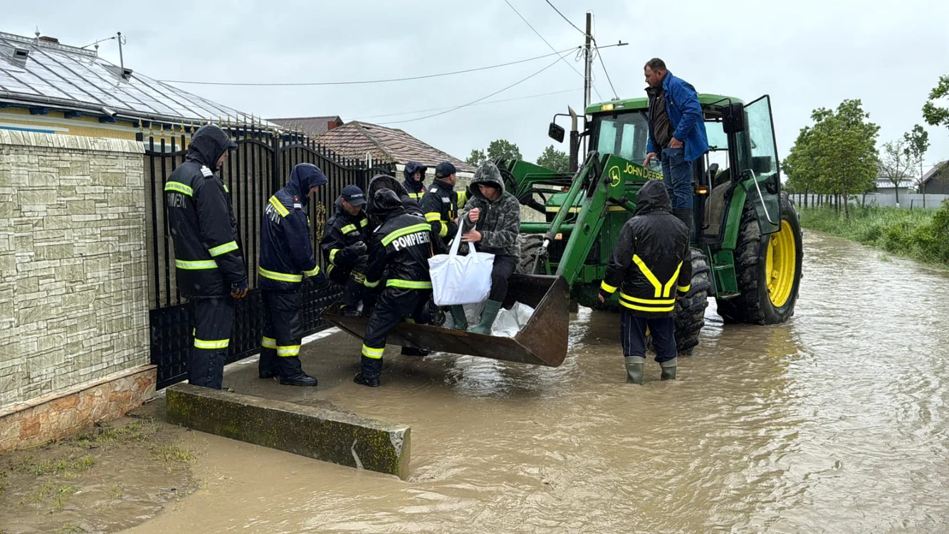 Inundațiile au făcut ravagii în țară Foto: IGSU