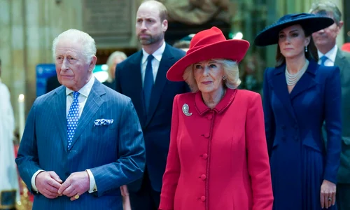 Regele Charles, Regina Camilla, Kate Middleton, Prințul William foto profimedia 1081449726 jpg
