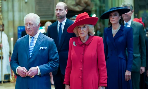 Regele Charles, Regina Camilla, Kate Middleton, Prințul William foto profimedia 1081449726 jpg