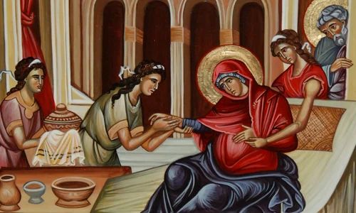 pictura nasterea maicii domnului jpeg