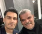 George Burcea, alături de Luis Guzman. Adică Lurch și Gomez Addams, în serialul Wednesday