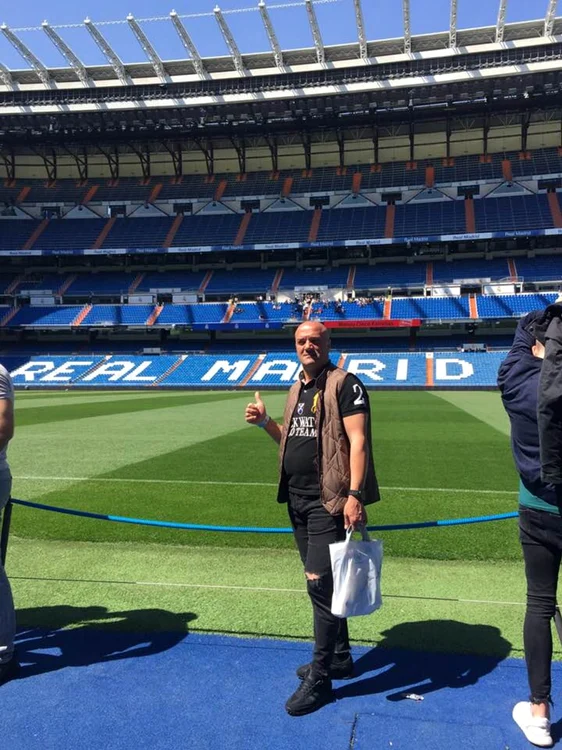 gabi dumitru pe santiago bernabeu