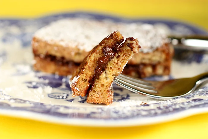 French toast cu ciocolata jpeg