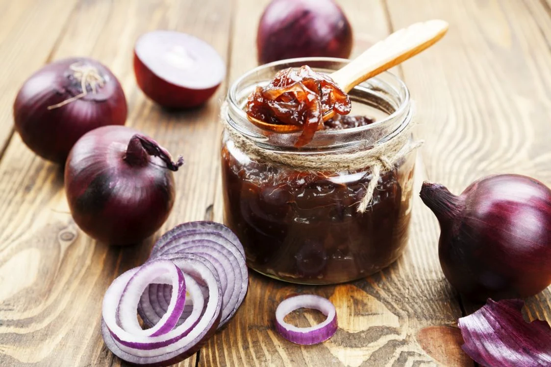 Dulceață de ceapă roșie cu oțet balsamic