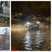 Urmările furtunii din București FOTO Facebook / Meteoplus