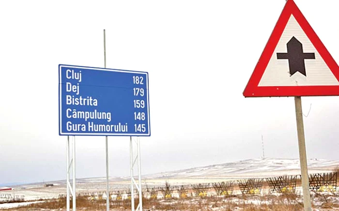 Indicatorul rutier poate speria groaznicFoto: Mediafax