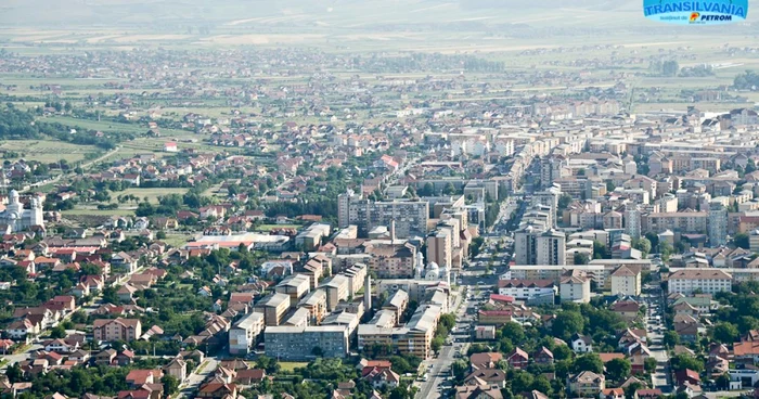 Alba Iulia, vazută de la înălţime