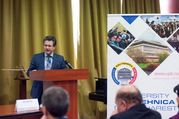 Mihnea Costoiu, rectorul Universităţii Politehnica din Bucureşti Foto: Camera De Comerţ şi Industrie România-Olanda