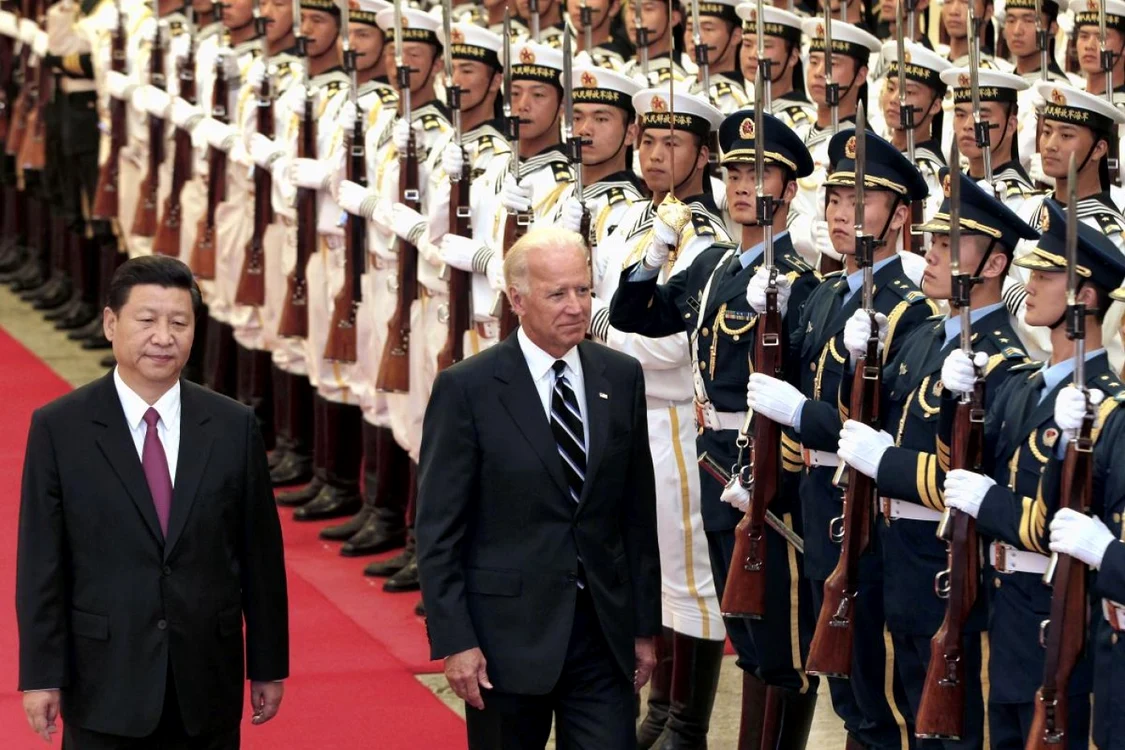 Preşedintele Chinei, Xi Jinping şi omlogul său american Joe Biden