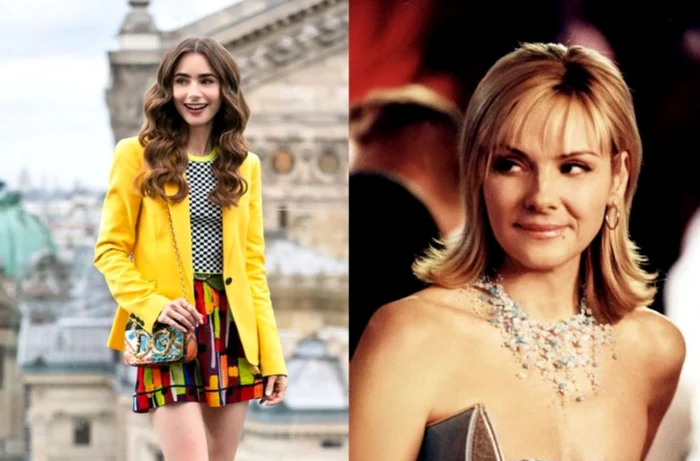 Lily Collins şi Kim Cattrall, posibile viitoare colege de platou. Foto: Profimedia