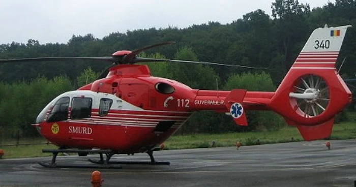 Copilul care împlineşte astăzi 10 ani  a fost adus la Craiova cu un elicopter SMURD Foto:Arhiva