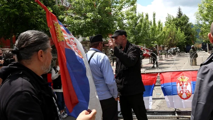 Proteste ale sârbilor din Kosovo/ FOTO:X