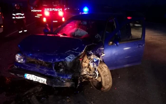 Accidentul a avut loc pe DN2 FOTO Adevărul