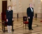 Majestatea Sa Margareta în rochie etui în 2023 în Sala Tronului de la Palatul Regal. FOTO: Daniel Angelescu, Casa Majestății Sale